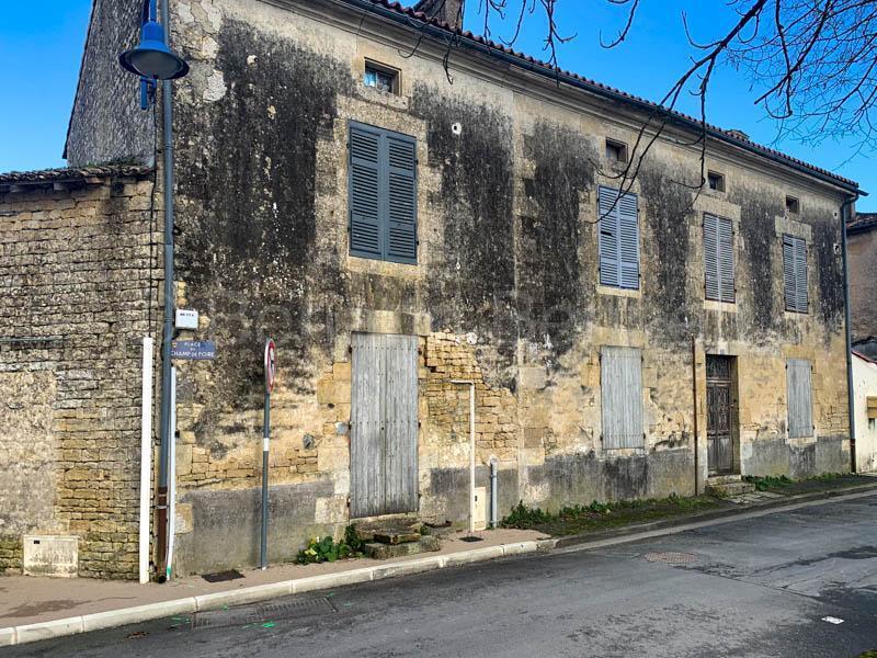 Character stone town house to renovate with garden